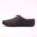 Keen_Men's_Howser III slide_Charcoal grey felt black_Left