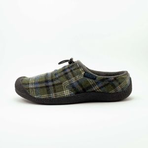 Keen Men’s Howser III Slipper Green Plaid/Black