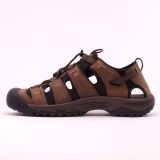 Keen_Men's_Targhee III sandal_Bison mulch_Left