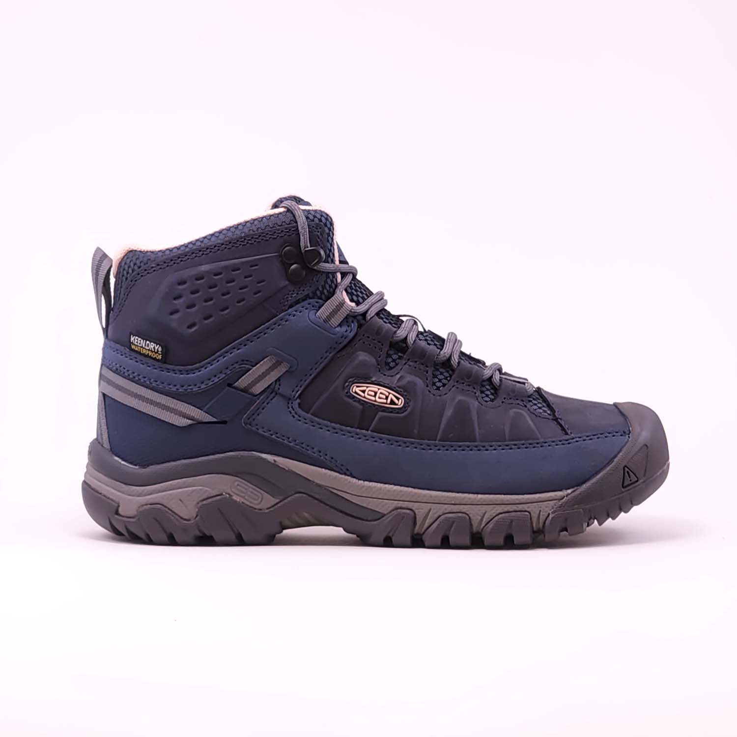 Keen Women’s Targhee III Mid Waterproof Vintage Indigo Peachy Keen