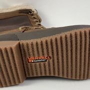 Merrell Women’s Haven Tall Lace/Zip Polar Waterproof Winter Boots Brown