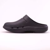 Oofos_Unisex_Oogloog clog_Black_Left