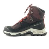 Salomon Men's Quest Element GTX Hiking Boots Red Chocolate plum Madder brown Goji berry inside