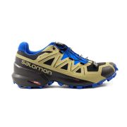 Salomon Men’s Speedcross 5 GTX Black Green Moss Sky Diver