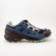 Salomon Women’s Speedcross 5 GTX Trail Running Black  Mallard Blue Yucca