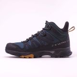 Salomon_Men's_X ultra 4 mid gtx_Green gables black cumin_Left