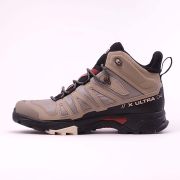 Salomon Men’s X Ultra 4 Mid GTX Vintage Khaki Black Burnt Henna