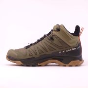 Salomon Men’s X Ultra 4 Mid GTX Deep Lichen Green Peat Kelp