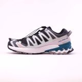 Salomon_Women's_Xa pro 3d v9 gtx_Black bleached aqua harbor blue_Left