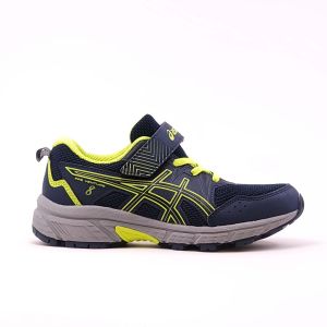 Asics Boy’s Pre Venture 8 PS French Blue/Hazard Green