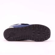 New Balance Boy’s 574 Hook and Loop Navy White