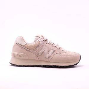 New Balance Women’s 574 White Beige